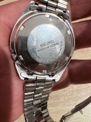 Reloj Seiko automático mov 6109-8019B Japón vintag