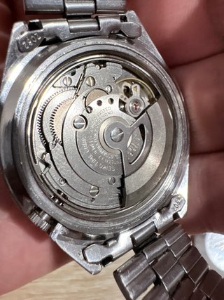 Reloj Seiko automático mov 6109-8019B Japón vintag