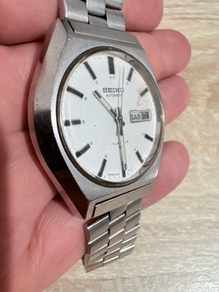 Reloj Seiko automático mov 6109-8019B Japón vintag