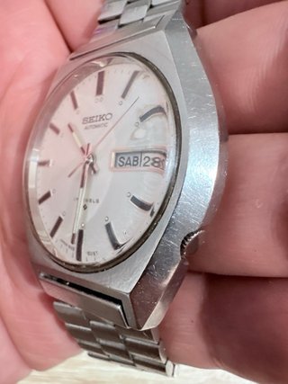 Reloj Seiko automático mov 6109-8019B Japón vintag