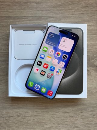 iPhone 15 Pro Max 256GB Titanio Natural