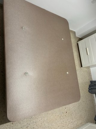 Base tapiflex cama matrimonio beige
