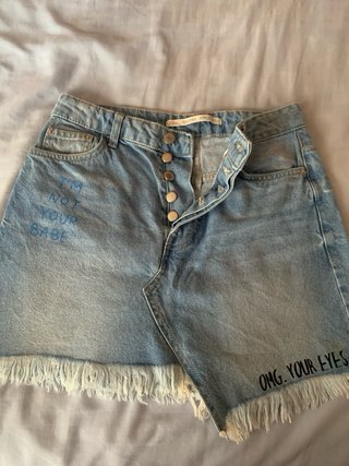 Minifalda vaquera Bershka Talla 36