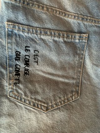 Minifalda vaquera Bershka Talla 36