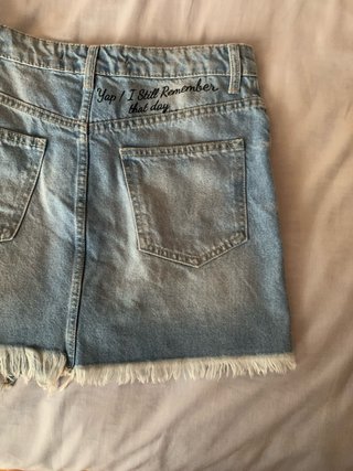Minifalda vaquera Bershka Talla 36