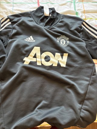 Chaqueta Manchester United Adidas Negra