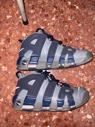 Nike Air More Uptempo Azul/Gris