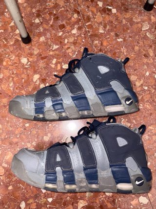 Nike Air More Uptempo Azul/Gris