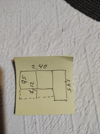 Sofá modular tela gris y beige