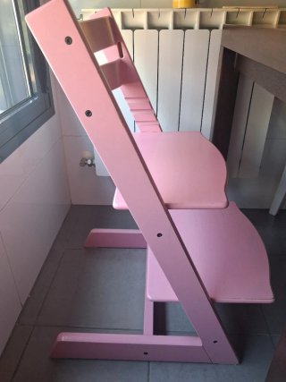 Trona evolutiva Stokke rosa