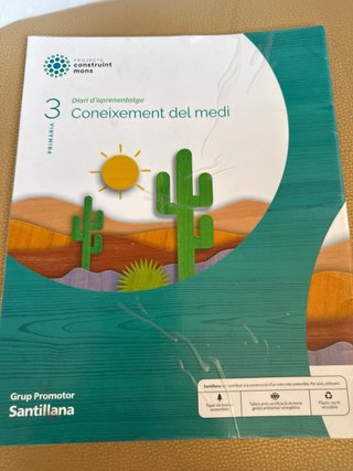 Libro de texto coneixement de medi