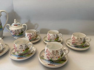 Servizio Tè/Caffè Porcellana Giapponese