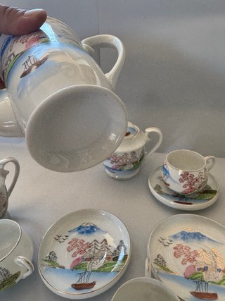 Servizio Tè/Caffè Porcellana Giapponese
