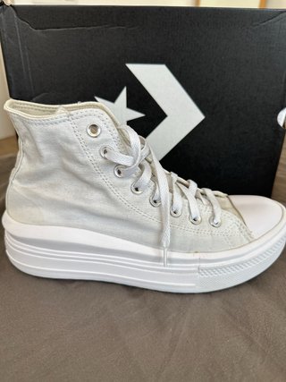 Converse plataforma blancas Chuck Taylor