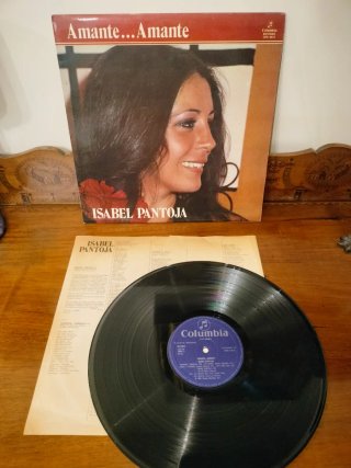 Vinilo Isabel Pantoja - Amante... Amante (1981)