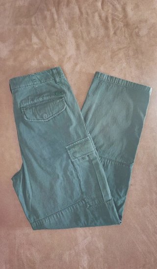 Lacoste Pantalón hombre T40 Verde Caqui