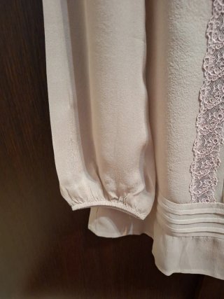 Camicia Intimissimi Beige Pizzo e Pinces