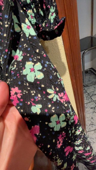 Vestido estampado floral mujer