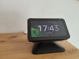 Amazon Echo Show 5 nero con supporto