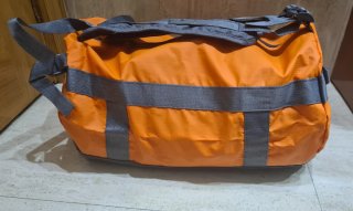 Bolsa de deporte BASIC FIT naranja y gris