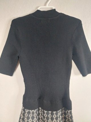 Vestido Morgan Negro Gris Talla XS/S