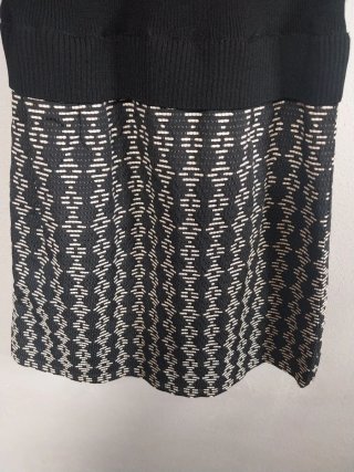 Vestido Morgan Negro Gris Talla XS/S