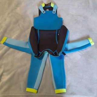 Neopreno infantil Nabaiji azul 3-4 años
