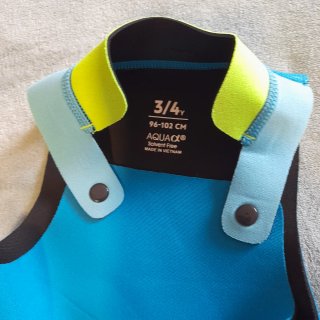 Neopreno infantil Nabaiji azul 3-4 años