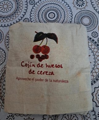 Lote 2 Cojines Semillas Tela Beige/Marrón