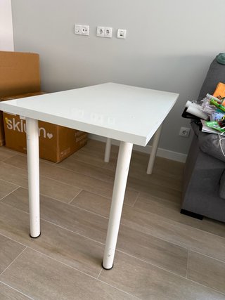 Mesa MONTADA escritorio IKEA blanca GRATIS