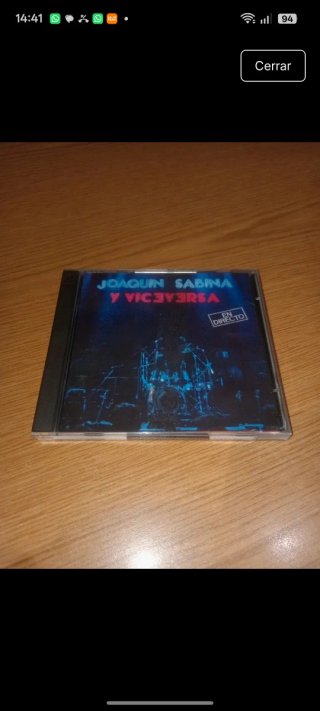 CD Joaquín Sabina Y Viceversa En Directo
