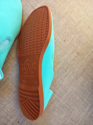 Zapatillas Victoria  Turquesa