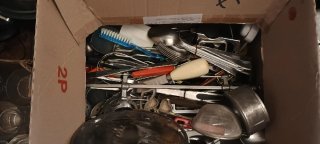 Stock pentole e stoviglie varie