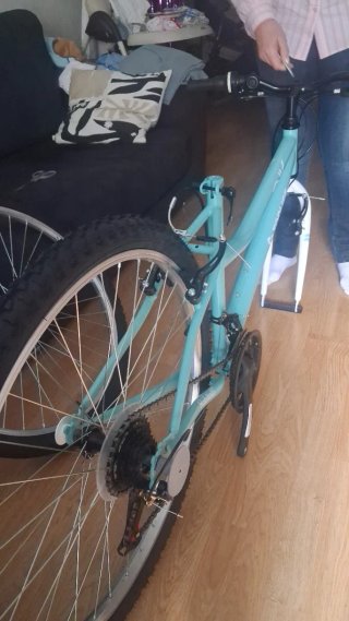 Bicicleta MTB 26 First Toplife Azul
