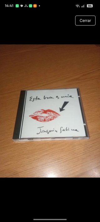 CD Esta boca es mía - Joaquín Sabina