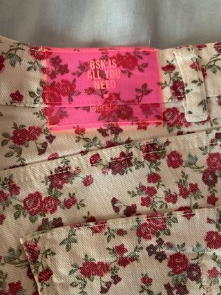 Bershka Shorts Talla 38 Flores
