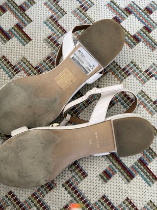 Sandalias Emporio Armani Blancas