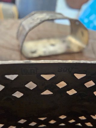 Servilleteros Plata 800