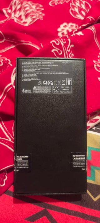 Scatola originale Samsung S22 Ultra