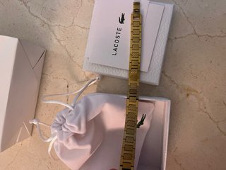 Pulsera Lacoste Dorada