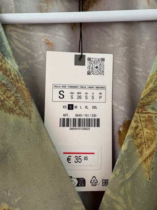 Vestido Zara Nuevo