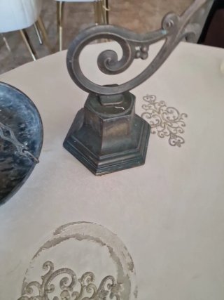 Balanza Romana de mesa en bronce 25kg
