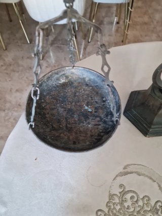 Balanza Romana de mesa en bronce 25kg
