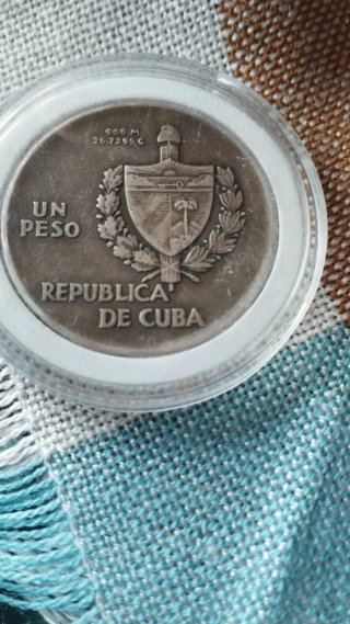 Moneda de Plata Cuba 1935