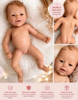Muñeca Reborn Realista Anuk - Coco Reborn