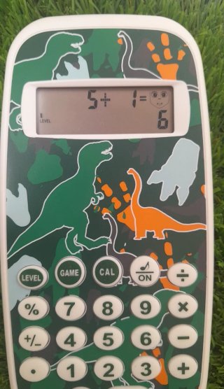 Calculadora Infantil United Office Dinosaurios