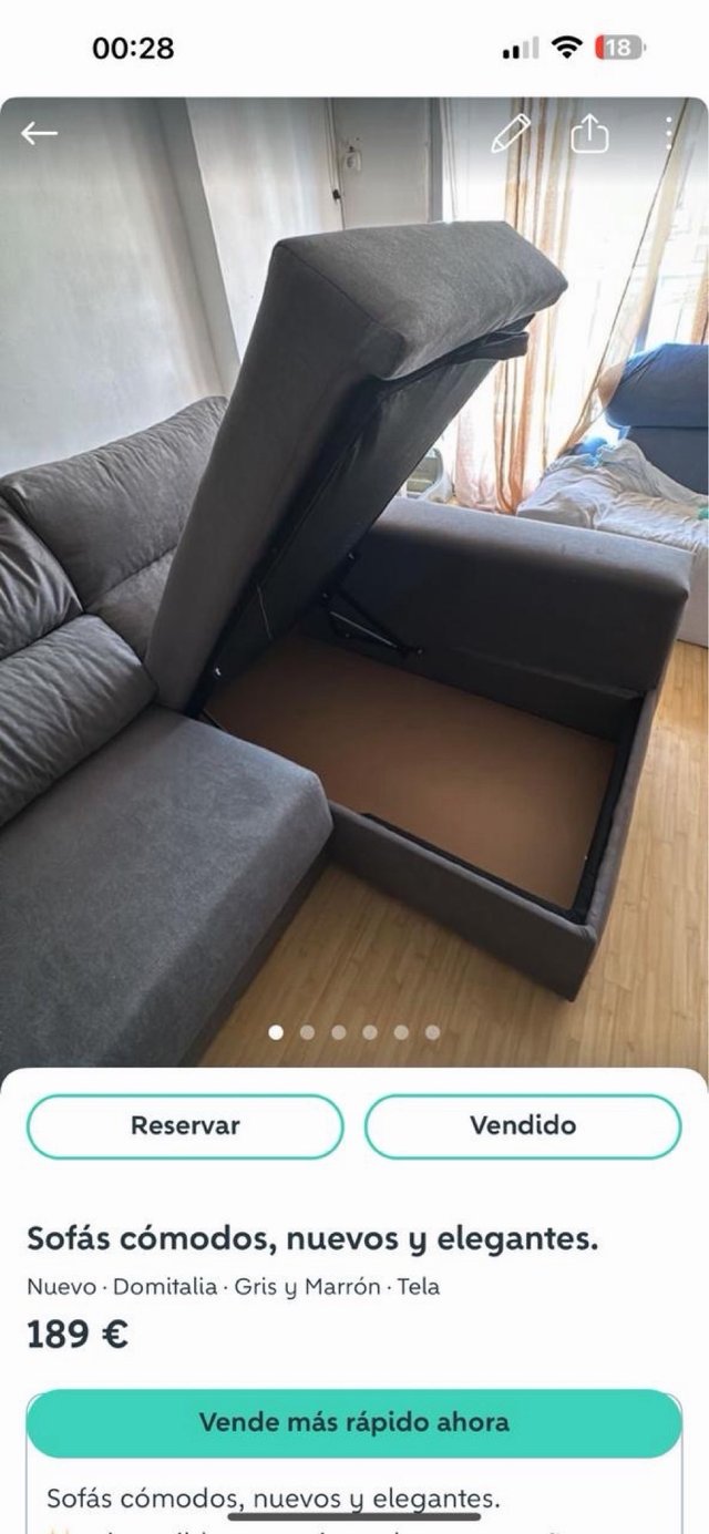 Canapés y Colchónes nuevos en ofertas