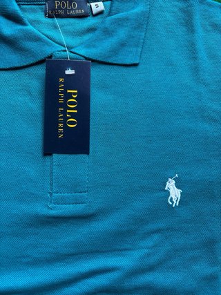 Polo Ralph Lauren Talla S Verde Azulado