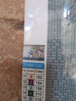 Mosaico de diamantes DIY