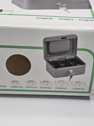Arregui Caja Caudales C9215 con Llave Azul